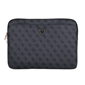 Guess PU 4G Triangle Logo Sleeve for Notebook 14" Black