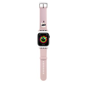 Karl Lagerfeld Karl Head NFT Watch Strap for Apple Watch 38/40/41 Pink