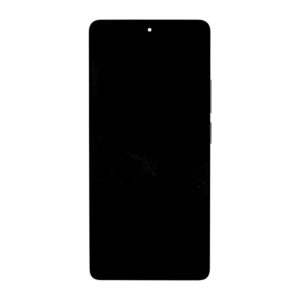 LCD Display + Touch Unit + Front Cover for Xiaomi Redmi Note 13 Pro 4G Black (Service Pack)
