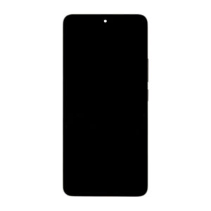 LCD Display + Touch Unit + Front Cover for Xiaomi Redmi Note 13 Pro 5G Black (Service Pack)