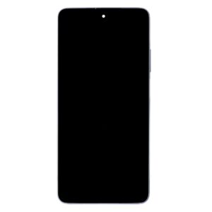 LCD Display + Touch Unit + Front Cover for Xiaomi Redmi Note 9 Pro 5G Black (Service Pack)