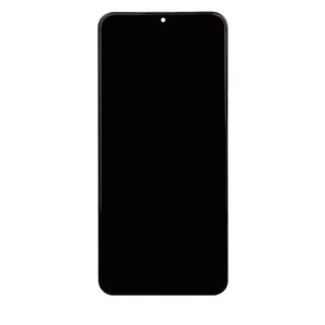 LCD display + Touch Unit + Front Cover Samsung A236 Galaxy A23 5G Black (Service Pack)