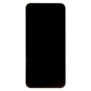 LCD display + Touch Unit + Front Cover Samsung A256B Galaxy A25 Black (Service Pack)