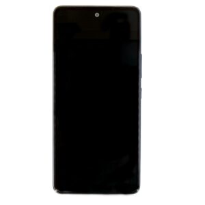 LCD display + Touch Unit + Front Cover Samsung A536B Galaxy A53 5G Awesome Black (Service Pack)