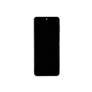 LCD display + Touch Unit + Front Cover Samsung F731 Galaxy Z Flip 5 5G Cream (Service Pack)