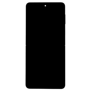 LCD display + Touch Unit + Front Cover Samsung F766 Galaxy Z Flip 7 5G Black (Service Pack)