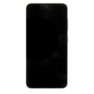 LCD display + Touch Unit + Front Cover Samsung S911 Galaxy S23 Phantom Black (Service Pack)