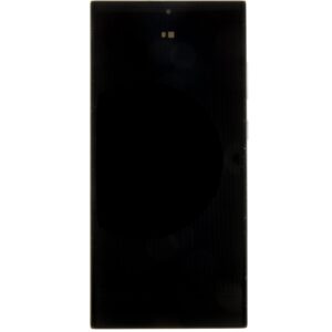 LCD display + Touch Unit + Front Cover Samsung S918 Galaxy S23 Ultra Green (Service Pack)