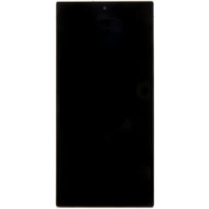 LCD display + Touch Unit + Front Cover Samsung S918 Galaxy S23 Ultra Lavender (Service Pack)