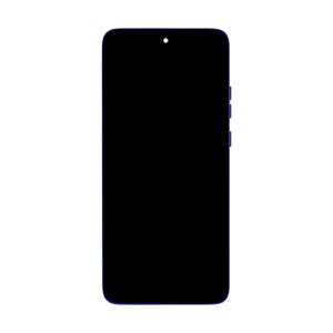 Motorola Edge 50 Neo LCD Display + Touch Unit + Front Cover Blue (Service Pack)