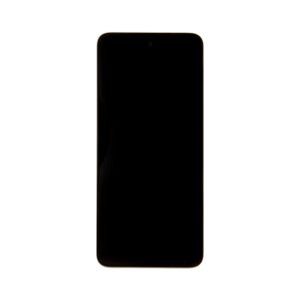 Motorola G13 LCD Display + Touch Unit + Front Cover Black (Service Pack)