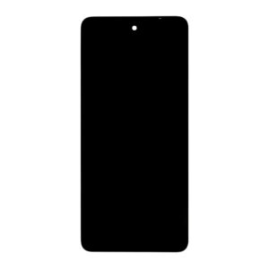 Motorola G24 LCD Display + Touch Unit + Front Cover Black (Service Pack)
