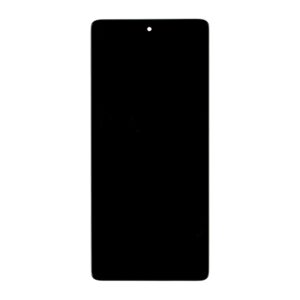 Motorola G85 LCD Display + Touch Unit + Front Cover Gray (Service Pack)