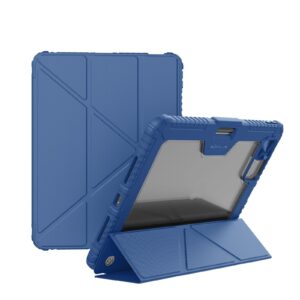 Nillkin Bumper PRO Protective Stand Case Multi-angle for iPad Pro 12.9 2020/21/22/ Air 13 2024/25/26 Sapphire Blue