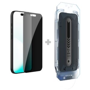 Nillkin Tempered Glass 0.25mm Guardian 2.5D for Apple iPhone 17 Pro Max Black (with applicator)