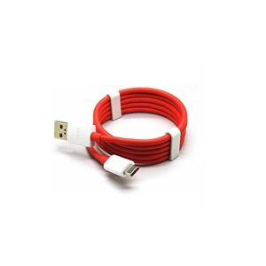 OnePlus 3 3T Original USB-C Data Cable 0,95m White/Red (Bulk)