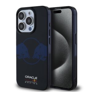Red Bull PC/TPU Two Bulls Magsafe Case for iPhone 15 Pro Max Navy