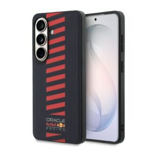 Red Bull PU Leather Meshed Powerbar Magnetic Case for Samsung Galaxy S26 Navy