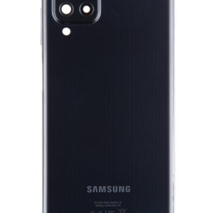 Samsung Galaxy M22 Battery Cover Black (Service Pack)