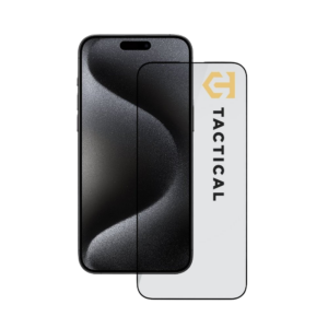Tactical Glass Shield 5D for Apple iPhone 15 Pro Max Black