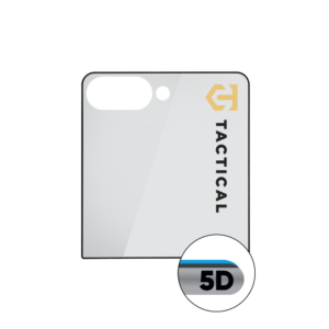 Tactical Glass Shield 5D for Samsung Galaxy Z Flip 8 Black (Outer)