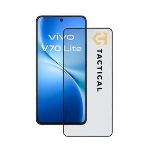 Tactical Glass Shield 5D for Vivo V70 Lite Black
