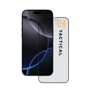 Tactical Glass Shield Privacy Stealth 5D for Apple iPhone 16 Pro Max Black
