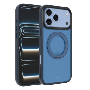 Tactical MagForce Hyperstand Cover for Apple iPhone 17 Pro Max/18 Pro Max Deep Blue