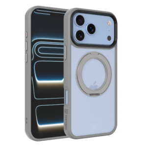Tactical MagForce Hyperstand Cover for Apple iPhone 17 Pro Max/18 Pro Max Light Grey