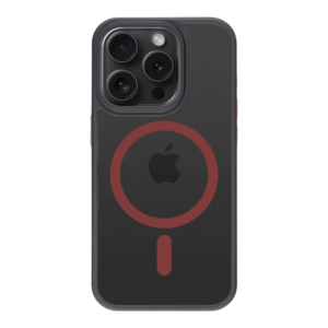 Tactical MagForce Hyperstealth 2.0 Cover for Apple iPhone 15 Pro Black/Red