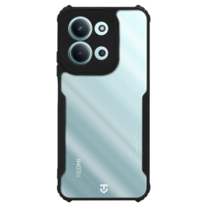 Tactical Quantum Stealth Cover for Xiaomi Redmi 15C 4G/5G Clear/Black