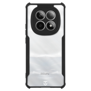 Tactical Quantum Stealth Cover for Xiaomi Redmi Note 15 5G Clear/Black