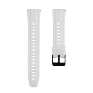Tactical Quick Release Silicone Band 18mm White