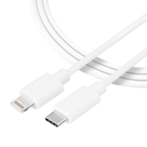 Tactical Smooth Thread Cable USB-C/Lightning 0.3m White