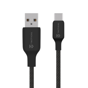 Tactical Stitch Thread Cable USB-A/USB-C 1m Black