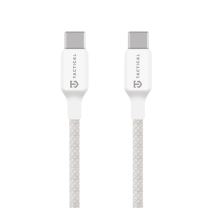 Tactical Stitch Thread Cable USB-C/USB-C 1m White