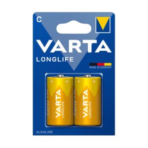 Varta Longlife C Battery 2pcs