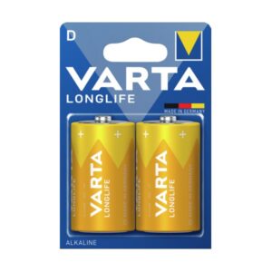 Varta Longlife D Battery 2pcs