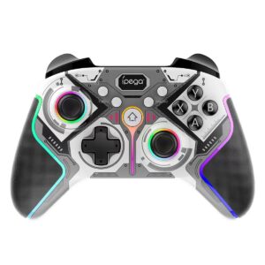 iPega 9666HH Bluetooth RGB Gamepad for Android/iOS/PS3/PS4/PC/N-Switch Gray (Damaged Package)