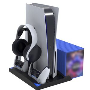 iPega P5013 Charger and Cooling Station for PS5 and PS5 Controller Black (Damaged Package)