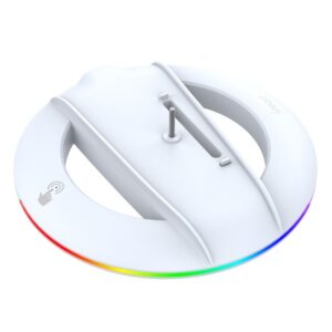 iPega P5S025S Vertical Stand with RGB for PS5 Slim/PS5 Pro White
