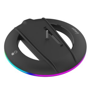 iPega P5S025SH Vertical Stand with RGB for PS5 Slim/PS5 Pro Black