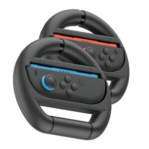 iPega SW2054 Racing Wheel for JoyCon Controllers Nintendo Switch 2 Black