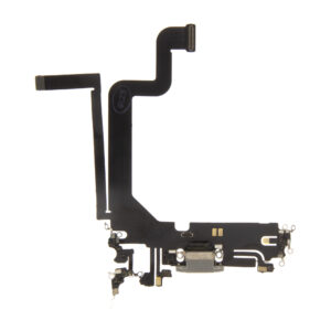 iPhone 14 Pro Max Flex Cable with Charging Connector Silver
