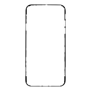 iPhone XR Adhesive under LCD Display