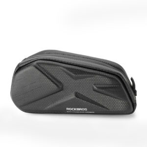 Rockbros Bike Bag, Rigid, Frame, Top Tube, 1.4l - Black