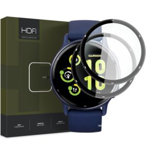 Hybrid glass Hofi Hybrid Pro+ 2-pack Garmin Vivoactive 5 Black