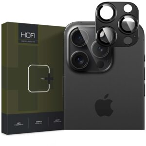 Camera lens protector Hofi Fullcam Pro+ iPhone 16 Pro / 16 Pro Max Black
