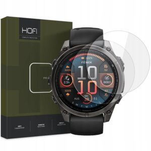 Tempered glass Hofi Glass Pro+ 2-pack Garmin Fenix 8 / 8 Pro (51 mm) Clear