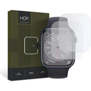 Hydrogel film Hofi Hydroflex Pro+ 2-pack Apple Watch 6 / 7 / 8 / 9 / SE 1 / 2 / 3 (40 / 41 mm) Clear